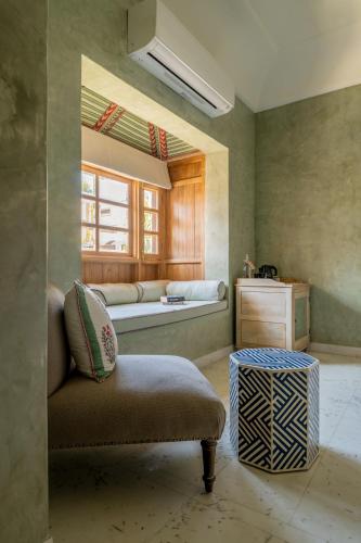 Ruang duduk di Niravi Jaipur