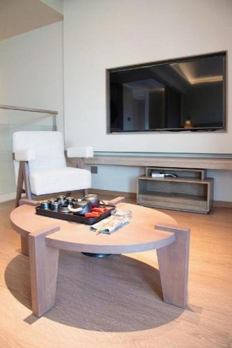 Posezení v ubytování Xiamen SIG Resort