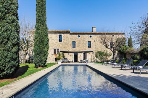Maison de standing, piscine chauffee