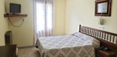 Hotel Balfagónにあるベッド