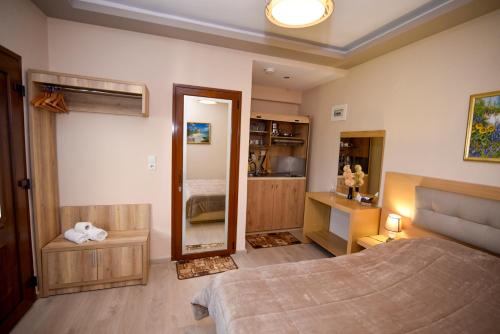 Katil atau katil-katil dalam bilik di Dimitra House