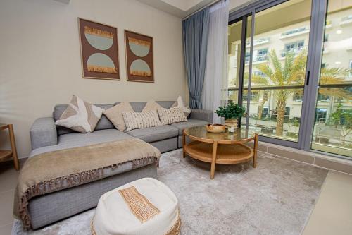 Svetainės erdvė apgyvendinimo įstaigoje Sandy Shores Duplex