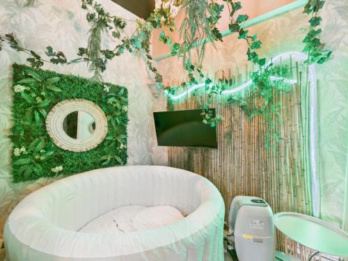 Phòng tắm tại Tulum - Spa & Voyage