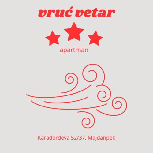 a poster for the upcoming uttarayan festival of navratri at ,,Vruć Vetar,, in Majdanpek