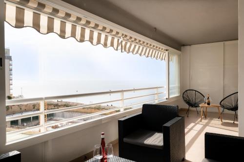 Balkón nebo terasa v ubytování Esmeralda I Beachside