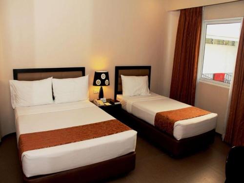 N Hotelにあるベッド