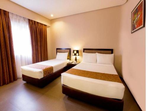 N Hotelにあるベッド