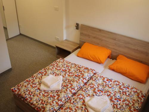 Postel nebo postele na pokoji v ubytování Apartment Pri nama