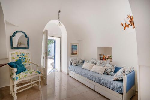 Posezení v ubytování Il Vecchio Leccio