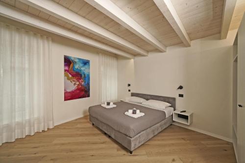Katil atau katil-katil dalam bilik di Aa Imbarcadero apartments