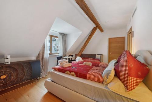 Postel nebo postele na pokoji v ubytování Boutique Hotel Santer Klause