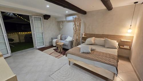 Χώρος καθιστικού στο Casa Antica