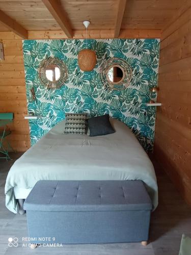 Postel nebo postele na pokoji v ubytování Moulin Room