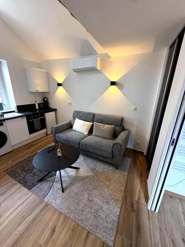 Posezení v ubytování Cocon moderne