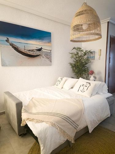 Mar Azul- At the center, Playa del Acequion, Sea 200 m