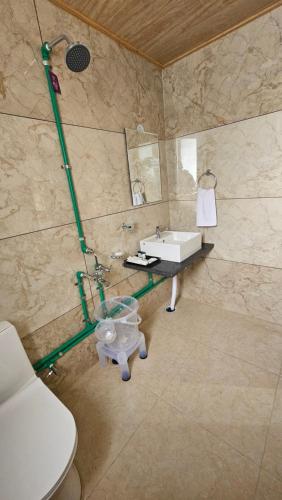 Phòng tắm tại Norden Cottage - The Alpinist