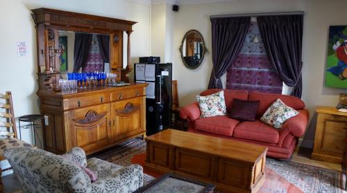 Zona de estar de Paternoster Manor