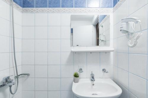 Koupelna v ubytování Garden Budget Rooms
