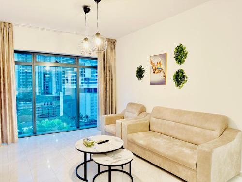 Area soggiorno di Crystal Service Suite At Eaton KLCC