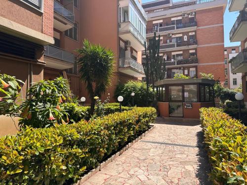 Bygningen som lejligheden ligger i