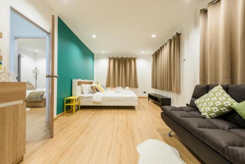 Voodi või voodid majutusasutuse Coco59- Private 3BR Pool Villa toas