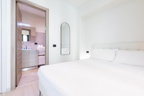 Katil atau katil-katil dalam bilik di Città Studi Suites 1 - Top Collection