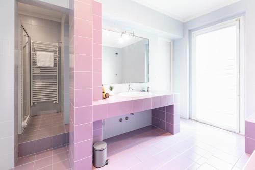 Bilik mandi di Città Studi Suites 1 - Top Collection