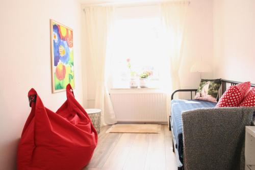 Ένα ή περισσότερα κρεβάτια σε δωμάτιο στο Zollhaus 26