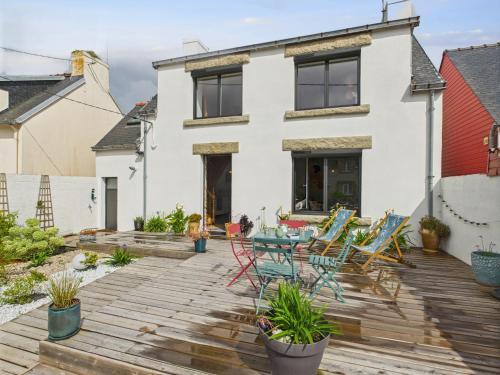 Maison pour 4 classée 3 étoiles - Terrasse - Guilvinec