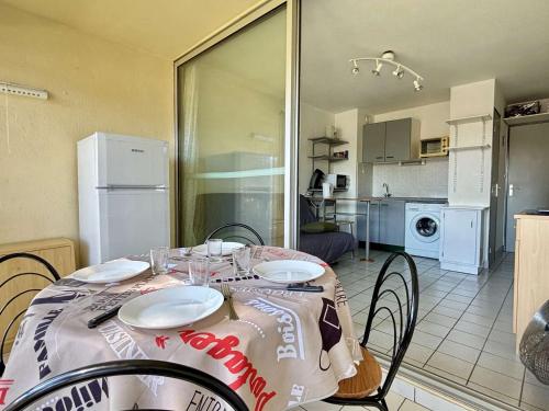 Studio cabine 4 pers, piscine, parking privé, proche plage - Argelès-sur-Mer - FR-1-225-602