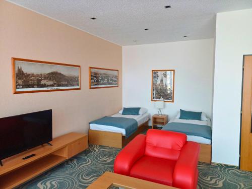 Posezení v ubytování Avanti Hotel