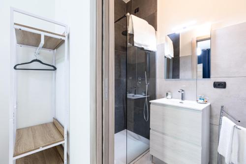 Bilik mandi di Città Studi Suites 1 - Top Collection