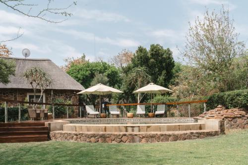 Jardín al aire libre en Buccara Waterberg - Molapo