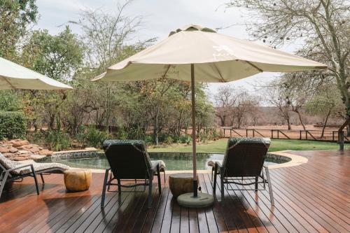 Jardín al aire libre en Buccara Waterberg - Molapo