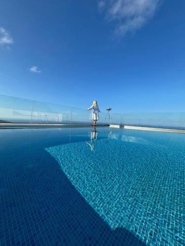 Πισίνα στο ή κοντά στο 65 Stairs to heaven private pool
