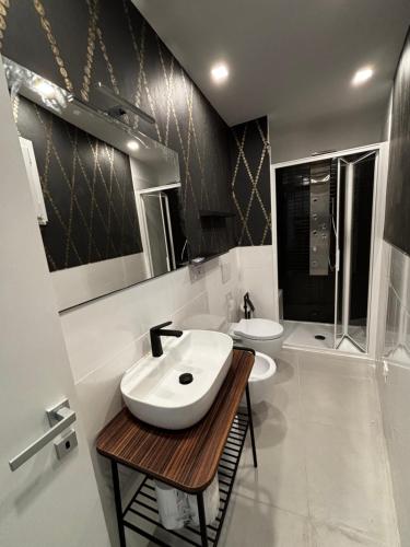 Et badeværelse på Il Giardino su Spezia