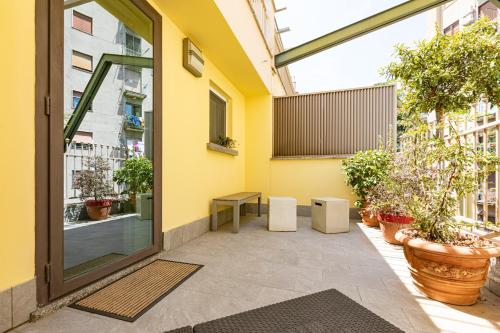 Balkoni atau teres di Città Studi Suites 1 - Top Collection