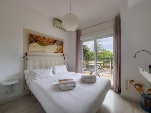 Skol 323 Delightful apartment with double terrace, sea and park view