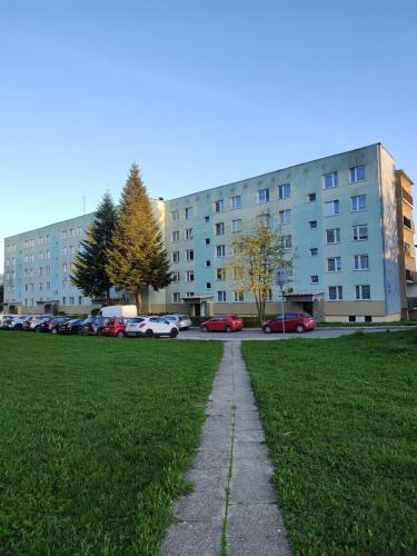 Bygningen som lejligheden ligger i