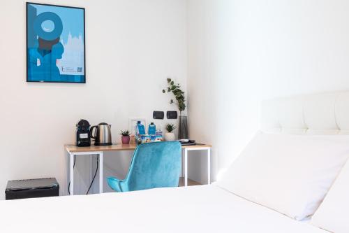 Katil atau katil-katil dalam bilik di Città Studi Suites 1 - Top Collection