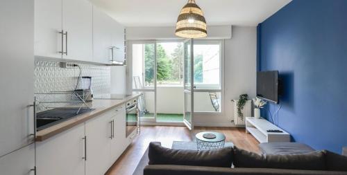 Les portes d'or, appartement Herouville Saint Clair