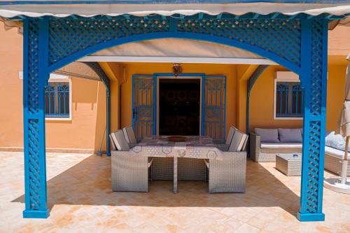 Χώρος καθιστικού στο Havre de paix - Appartement avec piscine