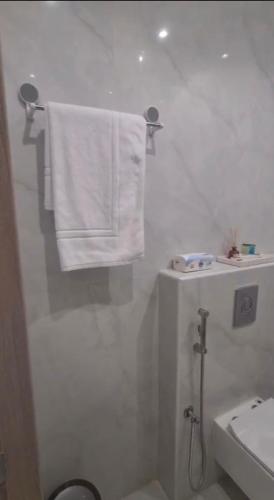 Koupelna v ubytování مسك المدينة للوحدات السكنية
