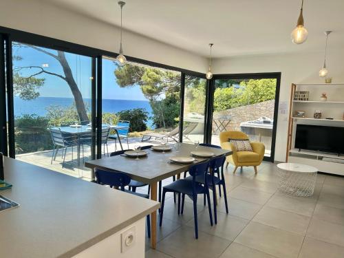 Villa Kennedy Corniche Vue exceptionnelle Jacuzzi Parking privé RoucasBlanc
