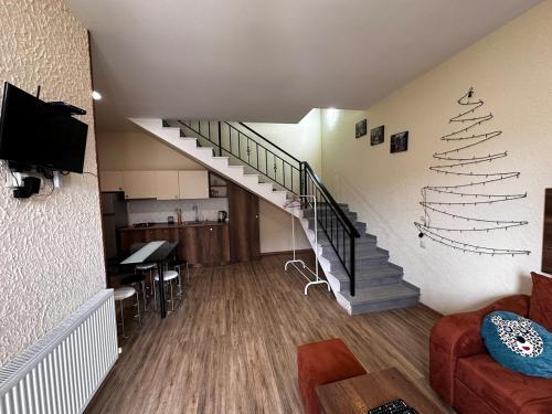 Χώρος καθιστικού στο Apartment tipe house