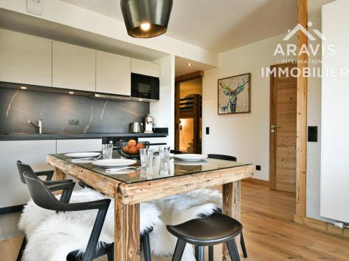 Apt cocoon pour familles, vue montagne, parking, wifi - FR-1-391-207