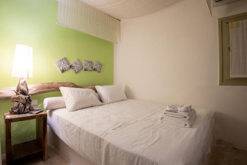 Ένα ή περισσότερα κρεβάτια σε δωμάτιο στο Mykonos Sunday house