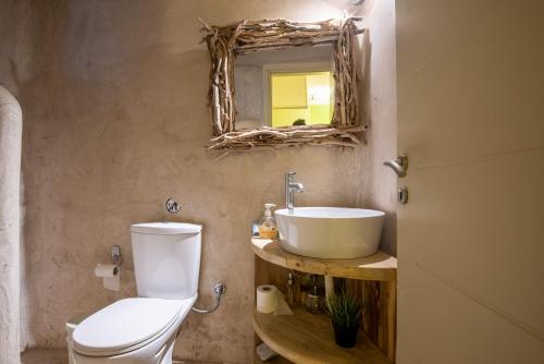 Ένα μπάνιο στο Mykonos Sunday house
