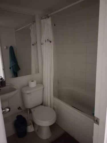 Koupelna v ubytování Departamento 2 habitaciones calama cerca del aeropuerto