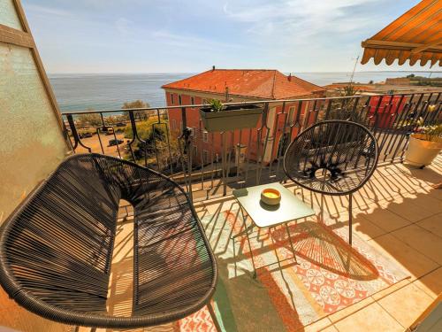 Appartement familial - Vue mer